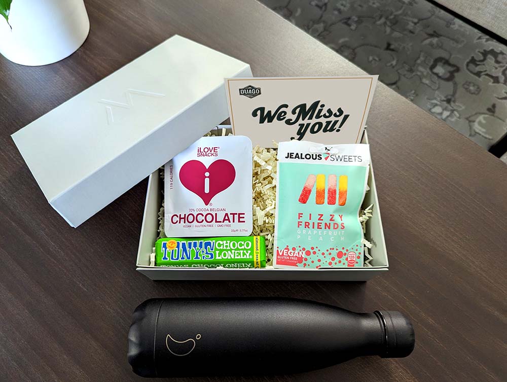 Sales prospect miss you gift