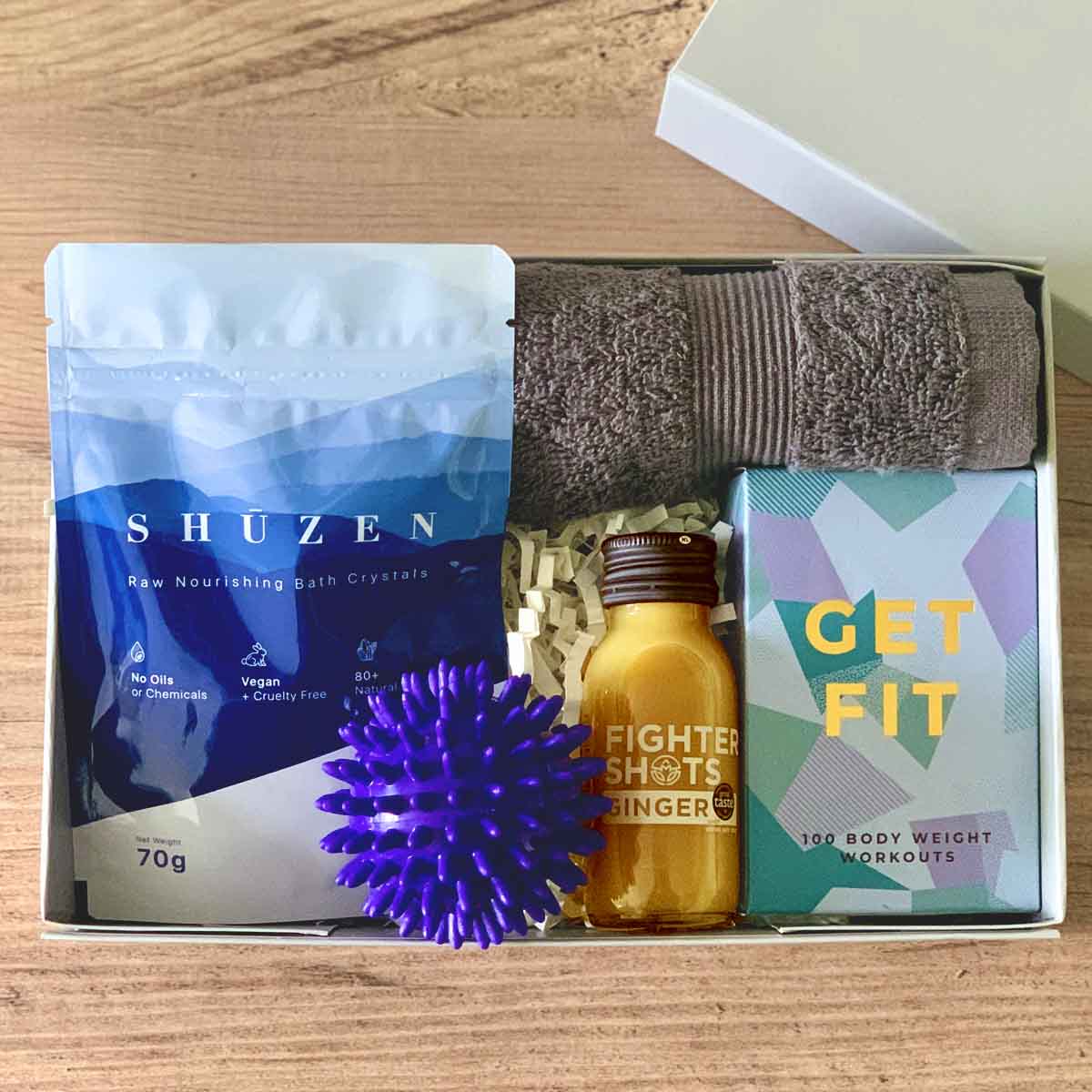 WellBox Energise Corporate Wellness Gift in Sustainable Gift Box.