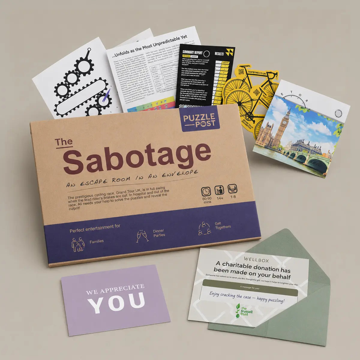 Sabotage Escape Room Gift