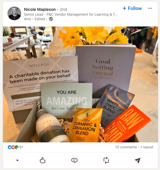 Pre Event Gifting