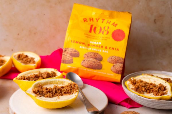 Vegan Lemon and Ginger Biscuits