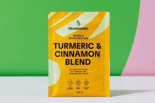 A Blendsmiths Turmeric Cinnamon Blend Sachet