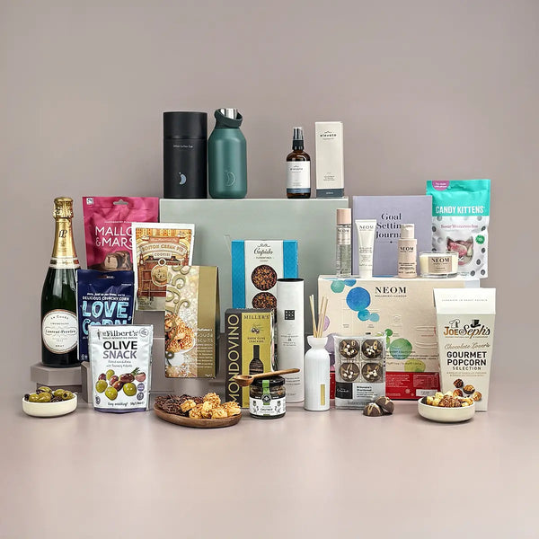 Extravagance is the ultimate luxury Christmas hamper for high-value clients. A premium gift that impresses and includes a charitable meal donation.