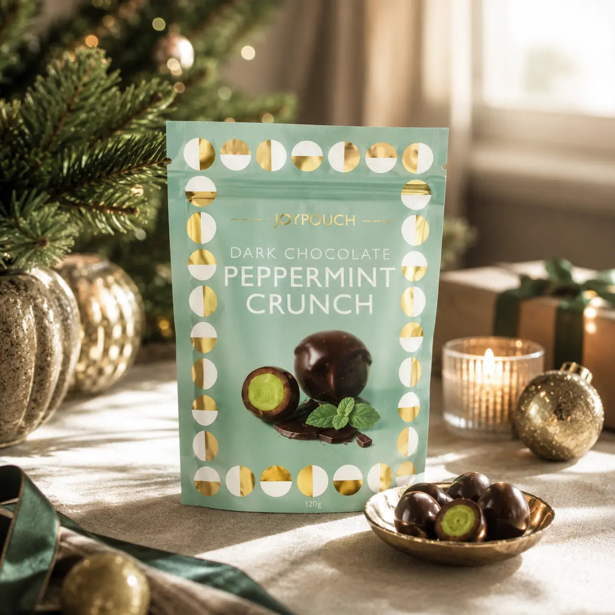 Dark Chocolate Peppermint Crunch