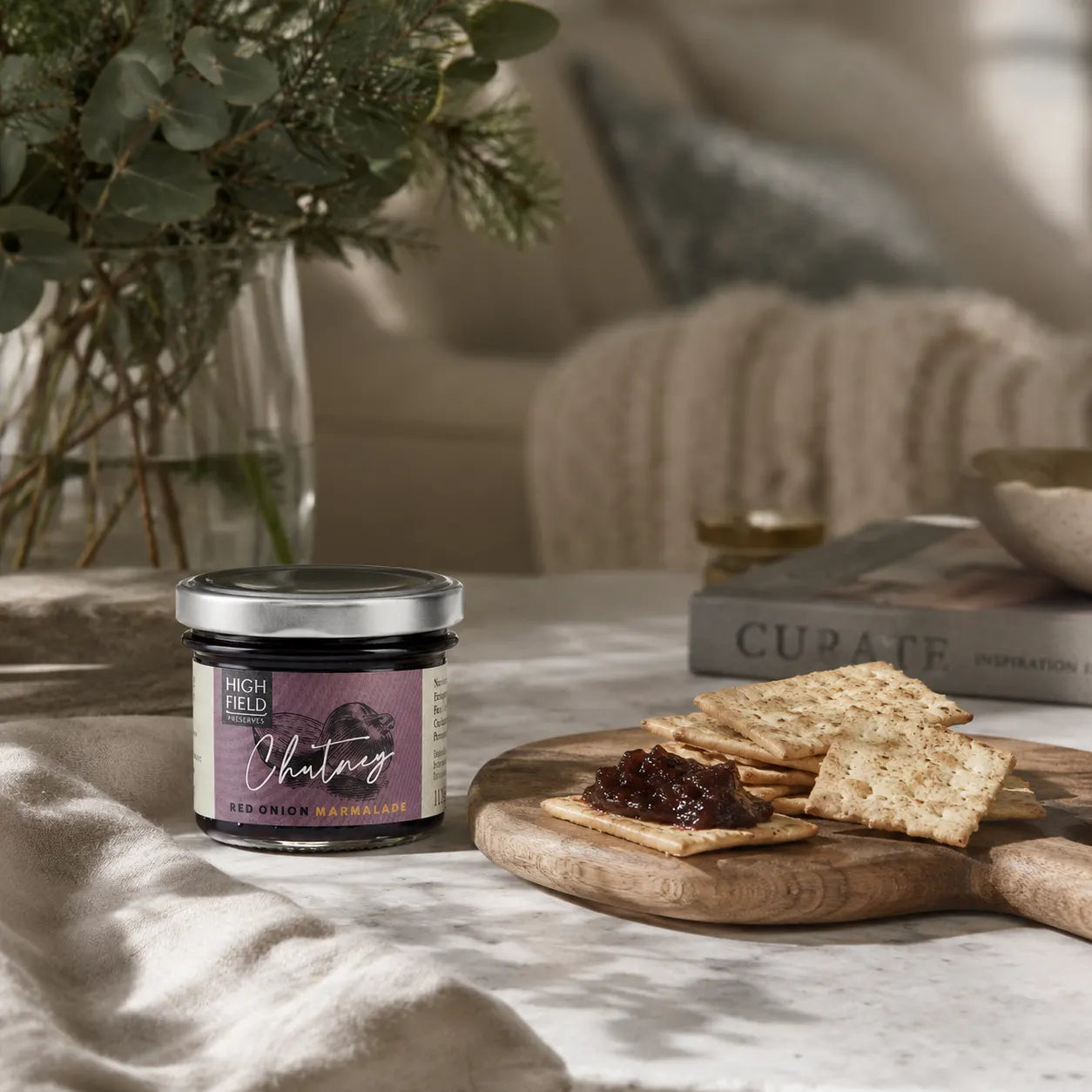 Highfield Preserves Red Onion Marmalade Chutney