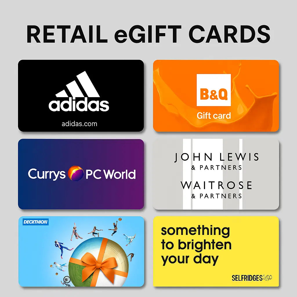 Retail eGift Cards