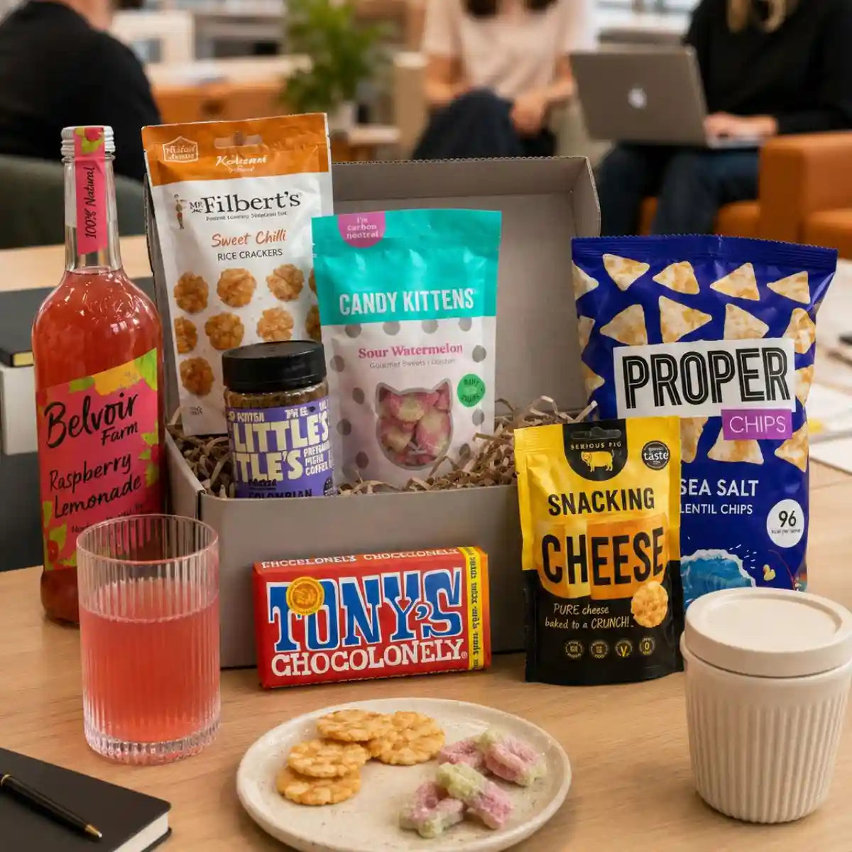 100% B Corp certified food and drink gift with a charitable donation. 