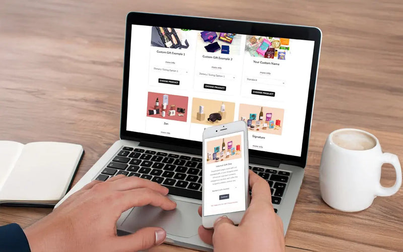 Branded company swag store