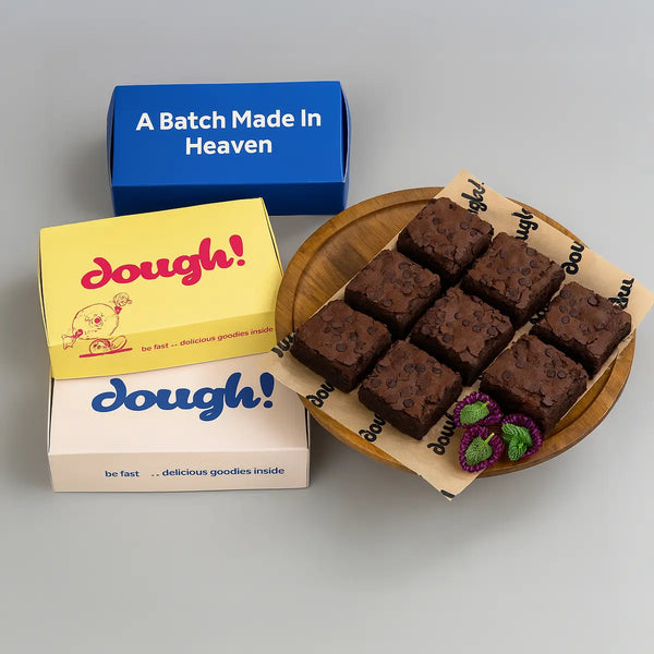 Dough! Vegan and Gluten Free Brownies