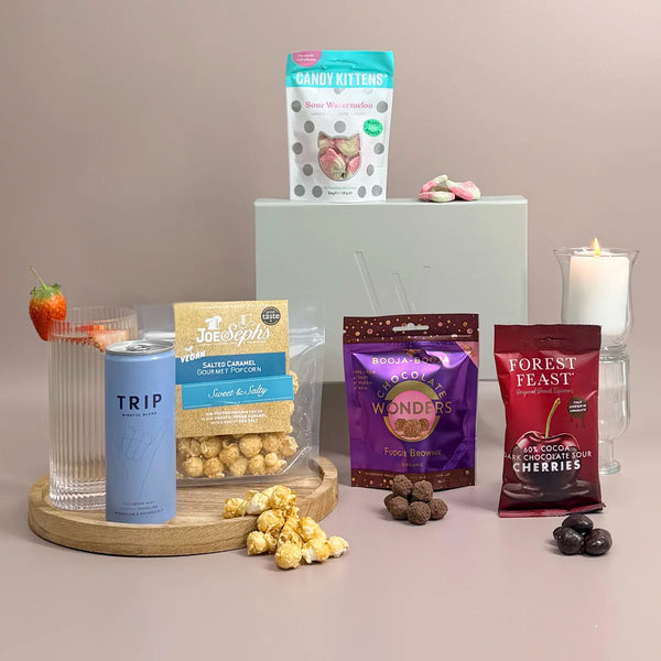 Employee Appreciation Day Gift designed to uplift and refresh, featuring inclusive snacks and a relaxing drink - plus a charitable meal donation on your behalf.