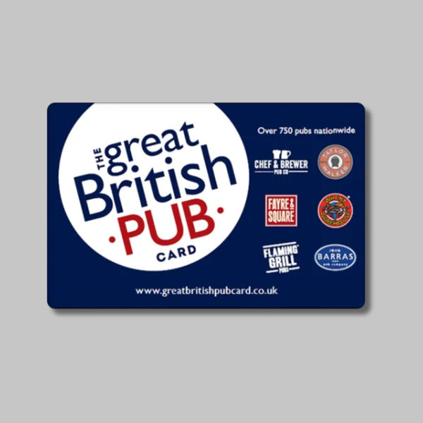 Great British Pub eGift Card