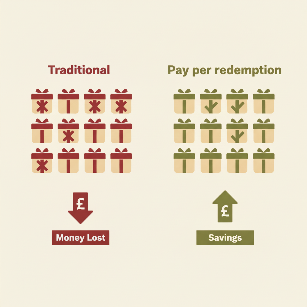 pay per redemption