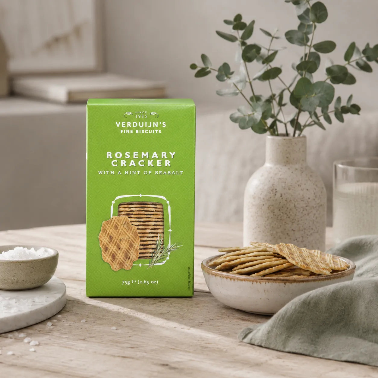 Verduijn's Rosemary and Sea Salt Crackers