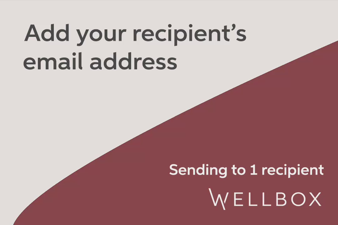 Sending a Gift Card to One Recipient