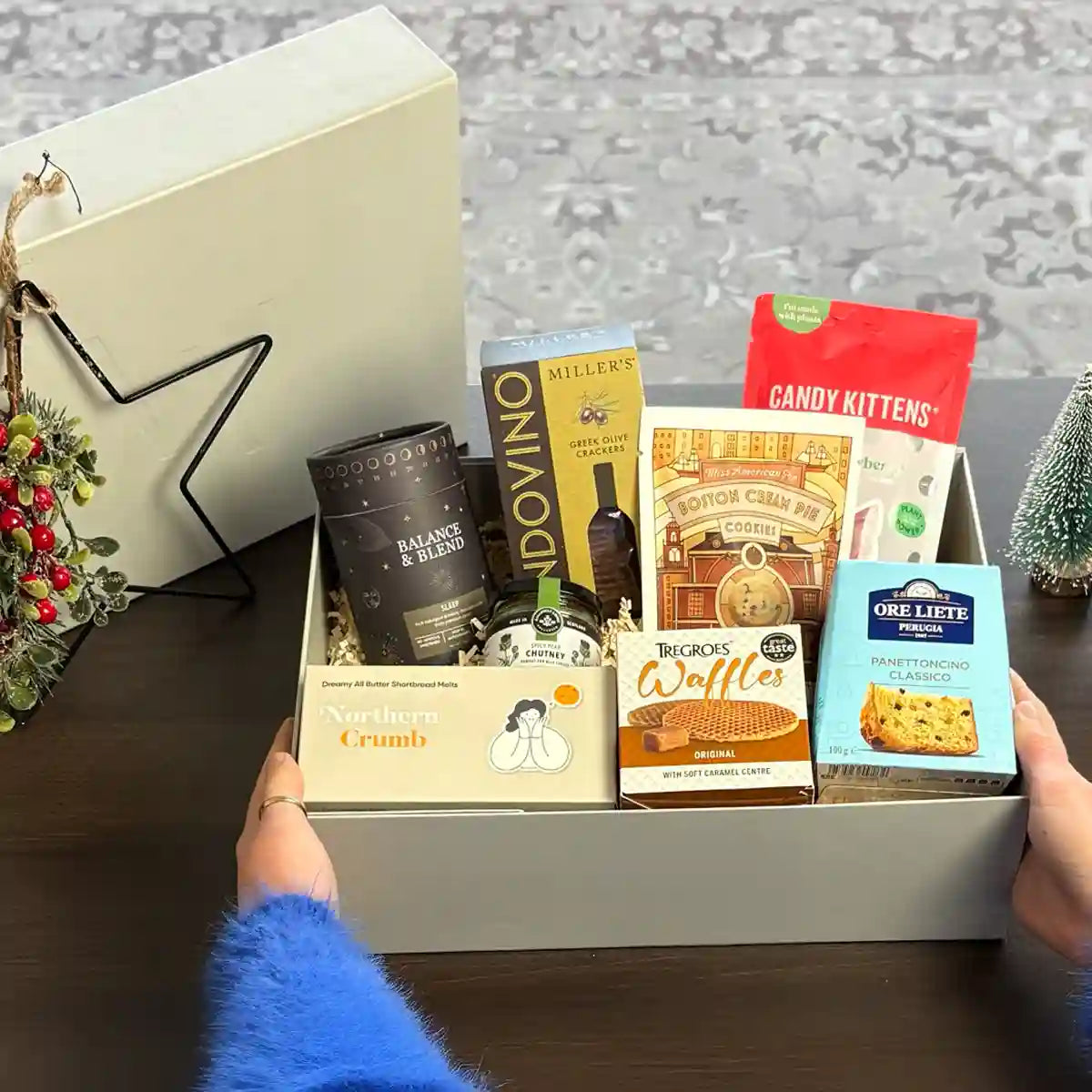 Rejoice Festive Christmas Food Gift in a premium gift box.